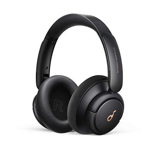 Soundcore by Anker Life Q30 Bluetooth Kopfhörer, Hybrid Active Geräuschisolierung, Hi-Res Sound, EQ in App, 40h Akku, bequemer Halt, Verbindung von 2 Geräten(Schwarz)(Generalüberholt) von soundcore