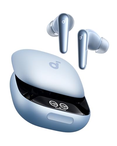 soundcore Liberty 4 Pro von Anker, Kabellose Noise Cancelling Kopfhörer, Earbuds mit 7 Sensoren, ANC in Echtzeit, 2× schneller Laden, Hi-Fi-Musik Studio-Niveau, klare Anrufe mit 6 Mikros + KI soundcore Liberty 4 Pro von Anker, Kabellose Noise Cancelling Kopfhörer, Earbuds mit 7 Sensoren, ANC in Echtzeit, 2× schneller Laden, Hi-Fi-Musik Studio-Niveau, klare Anrufe mit 6 Mikros + KI von soundcore
