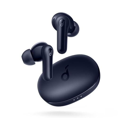 soundcore by Anker P2 Mini True-Wireless Earbuds In-Ear Kopfhörer, 10mm Audiotreiber, intensiver Bass, EQ, Bluetooth 5.2, 32 Std Akku, Aufladen mit USB-C, minimalistisches Design(Ozeanblau)… von soundcore