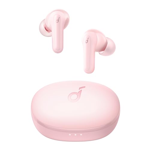 soundcore by Anker P2 Mini True-Wireless Earbuds In-Ear Kopfhörer, 10mm Audiotreiber, intensiver Bass, EQ, Bluetooth 5.2, 32 Std Akku, Aufladen mit USB-C, minimalistisches Design(Rosa)… von soundcore
