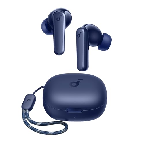 soundcore by Anker P20i Kabellose Bluetooth Kopfhörer in-Ear, 10mm Treiber, Bluetooth 5.3, Anpassbarer EQ, 30 Std. Spielzeit, IPX5 wasserfest, 2 Mikros mit KI, einzeln verwendbar (Blau) von soundcore
