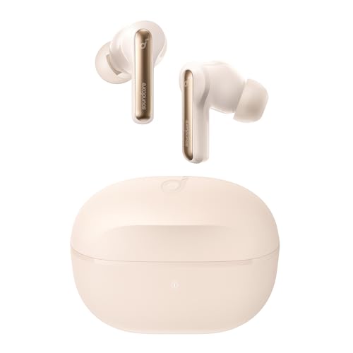 soundcore by Anker P3i Bluetooth Kopfhörer, In Ear Kopfhörer kabellos, Hybride Aktive Geräuschunterdrückung, 4 Mikrofone, 10mm Audiotreiber, Individueller EQ in App, 36H Akku., Bluetooth 5.2 (Weiß) von soundcore