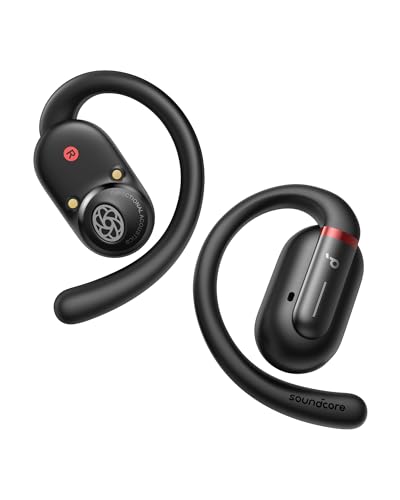 soundcore by Anker V30i Open Ear Kopfhörer, leichte und komfortable Wireless Earbuds, Bequeme und ergonomische Ohrbügel, satter Bass, 36h Spielzeit, Bluetooth 5.3, App-Steuerung, klare Anrufqualität von soundcore