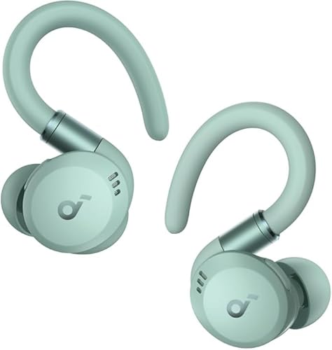 soundcore von Anker Sport X20, kabellose Workout Kopfhörer, drehbare und ausziehbare Ohrhaken, Geräuschunterdrückung, tiefer Bass, IP68 wasserdicht, schweißfest, staubdicht, 48h Play(Generalüberholt) soundcore von Anker Sport X20, kabellose Workout Kopfhörer, drehbare und ausziehbare Ohrhaken, Geräuschunterdrückung, tiefer Bass, IP68 wasserdicht, schweißfest, staubdicht, 48h Play(Generalüberholt) von soundcore