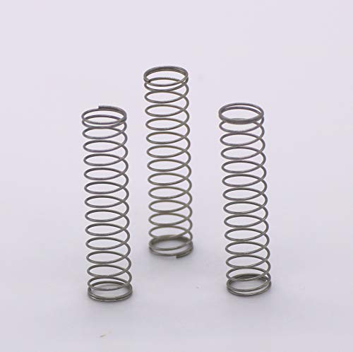 3 Soundman Ventilfedern für Trompete - Gerade Form - Mittlere Stärke - Trompetenfedern - Trumpet Piston Springs - geeignet für Trompete und Kornett - Stärke: Medium - 3 Stück von soundman