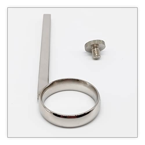 Trompete Fingerring Set Soundman für Trompete 3. Ventilzug O-Ring (Stimmzugring) + Schraube von soundman