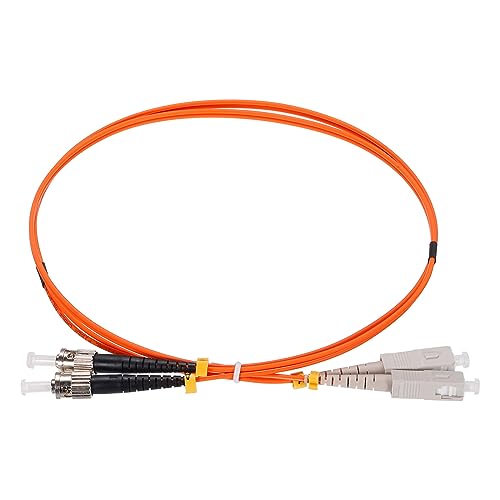sourcing map 1 Meter 3.2Ft Faser Patch Kabel Mehrmodus Duplex SC-ST OM1 LSZH Faseroptisches Kabel Kordel Faseroptik Jumper Orange Netzwerk Sender/Empfänger 1Stk sourcing map 1 Meter 3.2Ft Faser Patch Kabel Mehrmodus Duplex SC-ST OM1 LSZH Faseroptisches Kabel Kordel Faseroptik Jumper Orange Netzwerk Sender/Empfänger 1Stk von sourcing map