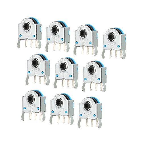 sourcing map 10Stk Maus Rad Encoder 5.5mm 300W Zeitgenauer Dekoder Drehbare Maus Schriftrolle Rad Enkoder von sourcing map