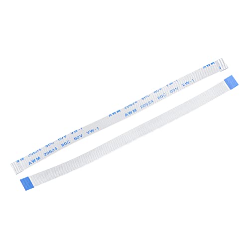 sourcing map 10er Pack FFC FPC Kabel 10 Pin 0.5mm 100mm (A Typ) für LCD 3D Drucker Kamera DVD von sourcing map