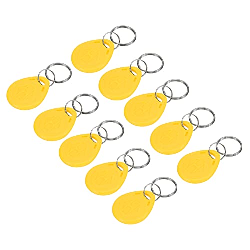 sourcing map 12Pack ID Karte Schlüsselanhänger RFID 125KHz schreibgeschützt Tag Token Gelb sourcing map 12Pack ID Karte Schlüsselanhänger RFID 125KHz schreibgeschützt Tag Token Gelb von sourcing map