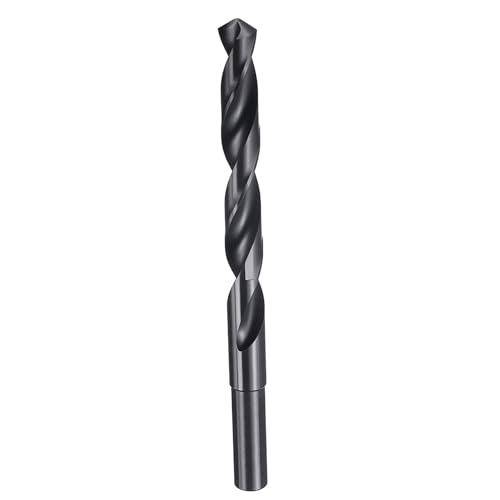 sourcing map 13/32 Zoll Bohrer, 3/8 Zoll, reduzierter Schaft, 3-flach, 4241 Hochgeschwindigkeitsstahl, Nitrieren, schwarz, 118°-Standardspitze für Kunststoff, Holz, Kupfer, Aluminium, Eisen sourcing map 13/32 Zoll Bohrer, 3/8 Zoll, reduzierter Schaft, 3-flach, 4241 Hochgeschwindigkeitsstahl, Nitrieren, schwarz, 118°-Standardspitze für Kunststoff, Holz, Kupfer, Aluminium, Eisen von sourcing map