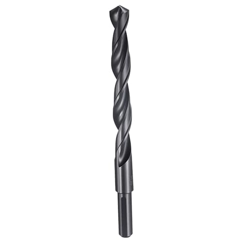 sourcing map 15/32 Zoll Bohrer, 3/8 Zoll, reduzierter Schaft, 3-flach, 4241 Hochgeschwindigkeitsstahl, Nitrieren, schwarz, 118°-Standardspitze für Kunststoff, Holz, Kupfer, Aluminium, Eisen sourcing map 15/32 Zoll Bohrer, 3/8 Zoll, reduzierter Schaft, 3-flach, 4241 Hochgeschwindigkeitsstahl, Nitrieren, schwarz, 118°-Standardspitze für Kunststoff, Holz, Kupfer, Aluminium, Eisen von sourcing map