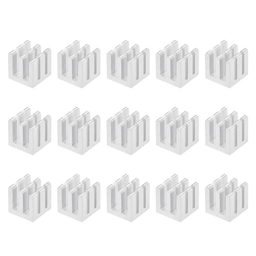 sourcing map 15 Stück Aluminium Kühlkörper Kühler für MOS IC Chip 10x10x10mm Silber Ton sourcing map 15 Stück Aluminium Kühlkörper Kühler für MOS IC Chip 10x10x10mm Silber Ton von sourcing map