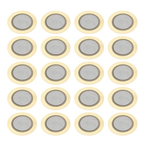 sourcing map 20 Stück Piezo-Scheiben 20 mm akustischer Tonabnehmer Wandler Mikrofon Trigger Summer CBG Gitarre sourcing map 20 Stück Piezo-Scheiben 20 mm akustischer Tonabnehmer Wandler Mikrofon Trigger Summer CBG Gitarre von sourcing map