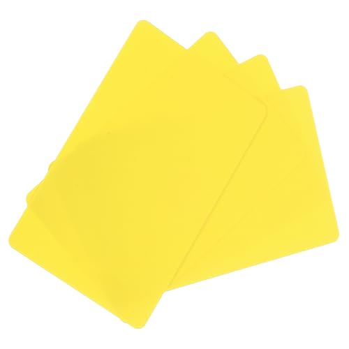 sourcing map 200 Stück Blanko-PVC-Karten, 20 mm, Ausweis, blanko, Kreditkarten, wasserdicht und doppelseitig, für Ausweis-Drucker, Grafik, Gelb sourcing map 200 Stück Blanko-PVC-Karten, 20 mm, Ausweis, blanko, Kreditkarten, wasserdicht und doppelseitig, für Ausweis-Drucker, Grafik, Gelb von sourcing map