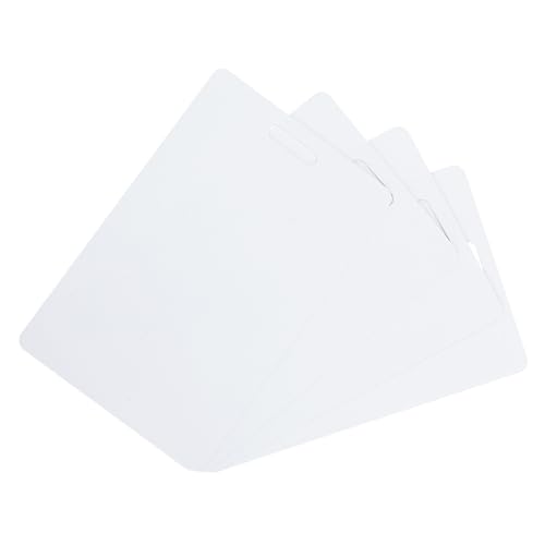 sourcing map 200 Stück Blanko-PVC-Karten, 20 mm, ID-Kreditkarten mit Schlitzstanzer auf der kurzen Seite, für Ausweis-Drucker, Grafik, Weiß sourcing map 200 Stück Blanko-PVC-Karten, 20 mm, ID-Kreditkarten mit Schlitzstanzer auf der kurzen Seite, für Ausweis-Drucker, Grafik, Weiß von sourcing map