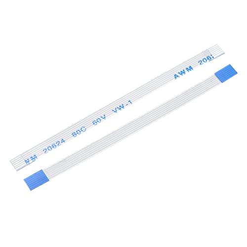 sourcing map 20er Pack FFC FPC Kabel 6 Pin 0.5mm 60mm (A Typ) für LCD 3D Drucker Kamera DVD von sourcing map