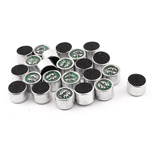sourcing map 23stk 9.7mm x 7mm Surface Mounted Devices Mini MIC Elektret Kondensator Mikrofon Tonabnehmer Einheit de sourcing map 23stk 9.7mm x 7mm Surface Mounted Devices Mini MIC Elektret Kondensator Mikrofon Tonabnehmer Einheit de von sourcing map