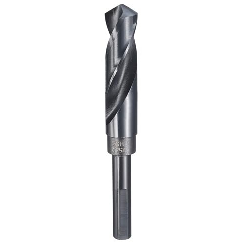 sourcing map 25/32-Zoll-Bohrer, 12 mm, reduzierter Schaft, 3-flach, 4241, Hochgeschwindigkeitsstahl, Nitrieren, schwarz, 118 °, für weiche Materialien, Holz, Kunststoff, Eisen, Kupfer, Aluminium sourcing map 25/32-Zoll-Bohrer, 12 mm, reduzierter Schaft, 3-flach, 4241, Hochgeschwindigkeitsstahl, Nitrieren, schwarz, 118 °, für weiche Materialien, Holz, Kunststoff, Eisen, Kupfer, Aluminium von sourcing map