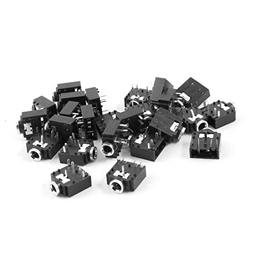 sourcing map 25 Stücke 5 Pin Panel Montage 3.5mm Female Ohrhörer Audio Jack Socket Connector DE de sourcing map 25 Stücke 5 Pin Panel Montage 3.5mm Female Ohrhörer Audio Jack Socket Connector DE de von sourcing map