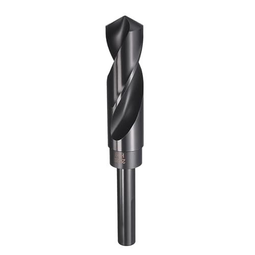 sourcing map 29/32-Zoll-Bohrer, 12 mm, reduzierter Schaft, 3-flach, 4241, Hochgeschwindigkeitsstahl, Nitrieren, schwarz, 118°-Standardspitze für Kunststoff, Holz, Kupfer, Aluminium, Eisen sourcing map 29/32-Zoll-Bohrer, 12 mm, reduzierter Schaft, 3-flach, 4241, Hochgeschwindigkeitsstahl, Nitrieren, schwarz, 118°-Standardspitze für Kunststoff, Holz, Kupfer, Aluminium, Eisen von sourcing map