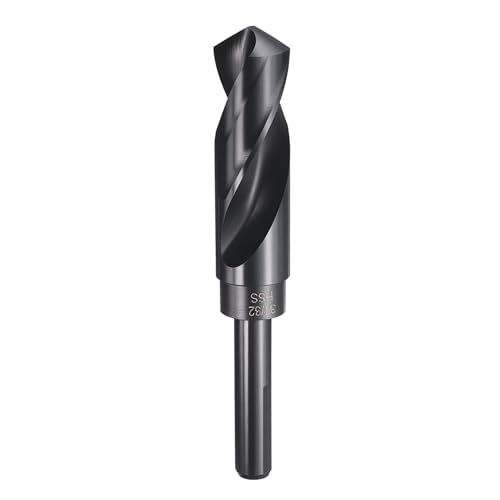sourcing map 31/32 Zoll Bohrer, 1/2 Zoll, reduzierter Schaft, 3-flach, 4241 Hochgeschwindigkeitsstahl, Nitrieren, schwarz, 118°-Standardspitze für Kunststoff, Holz, Kupfer, Aluminium, Eisen sourcing map 31/32 Zoll Bohrer, 1/2 Zoll, reduzierter Schaft, 3-flach, 4241 Hochgeschwindigkeitsstahl, Nitrieren, schwarz, 118°-Standardspitze für Kunststoff, Holz, Kupfer, Aluminium, Eisen von sourcing map