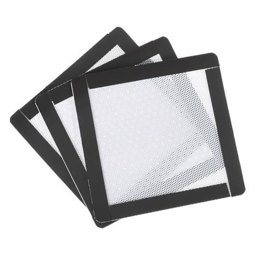 sourcing map 3PCS PC-Staubfilter, 100x100mm Magnetischer Rahmen PVC Computer-Gehäuse-Kühler Staubschutzgitter für Computergehäuse-Lautsprecher, Weiß sourcing map 3PCS PC-Staubfilter, 100x100mm Magnetischer Rahmen PVC Computer-Gehäuse-Kühler Staubschutzgitter für Computergehäuse-Lautsprecher, Weiß von sourcing map