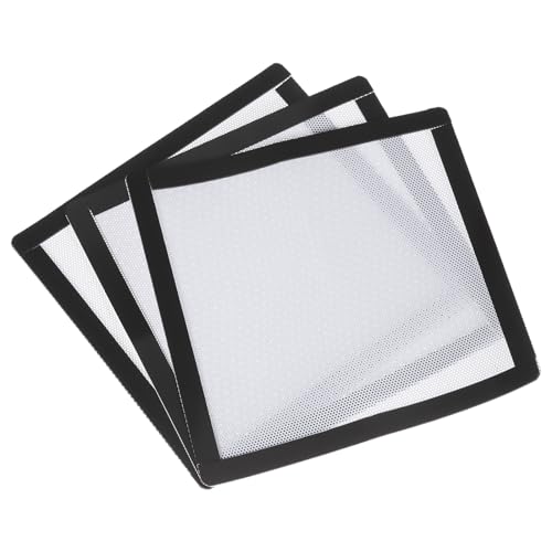 sourcing map 3PCS PC-Staubfilter, 150x150mm Magnetischer Rahmen PVC Computer-Gehäuse-Kühler Staubschutzgitter für Computergehäuse-Lautsprecher, Weiß sourcing map 3PCS PC-Staubfilter, 150x150mm Magnetischer Rahmen PVC Computer-Gehäuse-Kühler Staubschutzgitter für Computergehäuse-Lautsprecher, Weiß von sourcing map