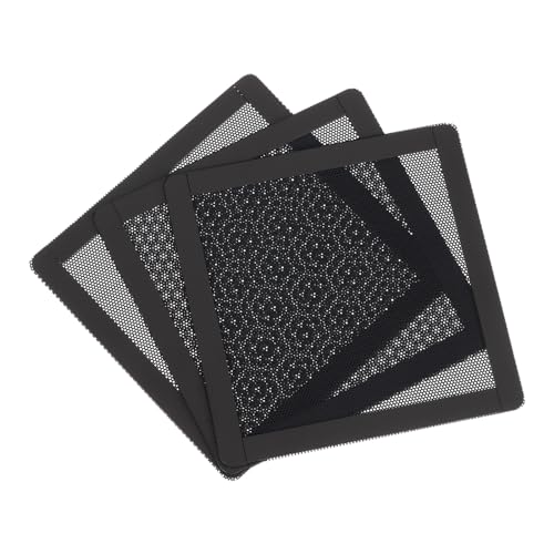 sourcing map 3er Set PC-Staubfilter, 120x120mm Magnetischer Rahmen PVC Computer Gehäuse Lüfterstaubschutzgitter für Computergehäuse Lautsprecher, Schwarz sourcing map 3er Set PC-Staubfilter, 120x120mm Magnetischer Rahmen PVC Computer Gehäuse Lüfterstaubschutzgitter für Computergehäuse Lautsprecher, Schwarz von sourcing map