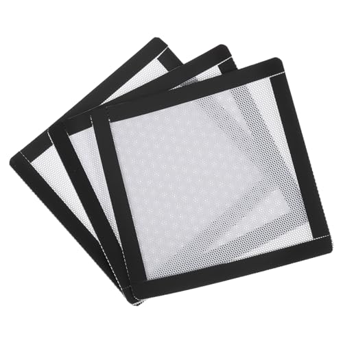 sourcing map 3er Set PC-Staubfilter, 120x120mm Magnetischer Rahmen PVC Computer Gehäuse Lüfterstaubschutzgitter für Computergehäuse Lautsprecher, Weiß sourcing map 3er Set PC-Staubfilter, 120x120mm Magnetischer Rahmen PVC Computer Gehäuse Lüfterstaubschutzgitter für Computergehäuse Lautsprecher, Weiß von sourcing map
