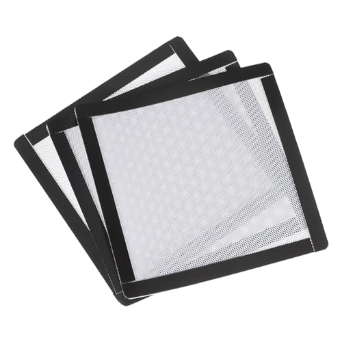 sourcing map 3er Set PC-Staubfilter, 140x140mm Magnetischer Rahmen PVC Computer Gehäuse Lüfterstaubschutzgitter für Computergehäuse Lautsprecher, Weiß sourcing map 3er Set PC-Staubfilter, 140x140mm Magnetischer Rahmen PVC Computer Gehäuse Lüfterstaubschutzgitter für Computergehäuse Lautsprecher, Weiß von sourcing map