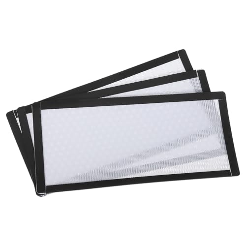 sourcing map 3er Set PC-Staubfilter, 240x120mm Magnetischer Rahmen PVC Computer Gehäuse Lüfterstaubschutzgitter für Computergehäuse Lautsprecher, Weiß sourcing map 3er Set PC-Staubfilter, 240x120mm Magnetischer Rahmen PVC Computer Gehäuse Lüfterstaubschutzgitter für Computergehäuse Lautsprecher, Weiß von sourcing map