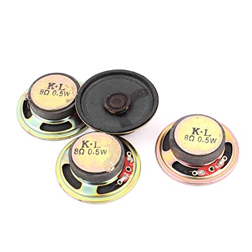 sourcing map 4stk 0.5W 8 Ohm 50mm Durchmesser Externer Magnetlautsprecher Lautsprecher de sourcing map 4stk 0.5W 8 Ohm 50mm Durchmesser Externer Magnetlautsprecher Lautsprecher de von sourcing map