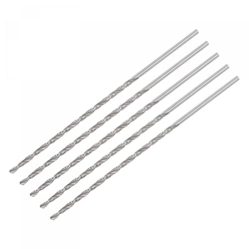 sourcing map 5 Stk. 1.6mm Mini Mikro Spiralbohrer Hochgeschwindigkeitsstahl geradem Schaft Extra lang Metallbohrer 75mm für Aluminiumlegierung sourcing map 5 Stk. 1.6mm Mini Mikro Spiralbohrer Hochgeschwindigkeitsstahl geradem Schaft Extra lang Metallbohrer 75mm für Aluminiumlegierung von sourcing map