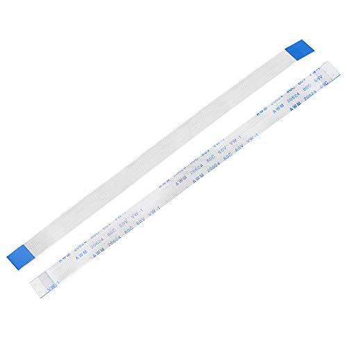 sourcing map 5 Stück Flexibel Flachkabel Flachbandkabel 15 Stifte 0.5 mm Pitch 150 mm FPC FFC für LCD TV Auto Audio DVD Player Laptop (Typ A) von sourcing map