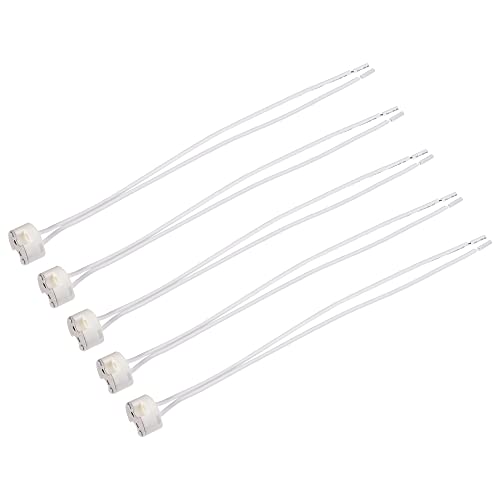 sourcing map 5 Stück Lampenfassung AC/DC 12-250V 2A 20cm Lang LED Lampensockelhalter für GU5.3 G4 MR16 MR11 Glühbirnen sourcing map 5 Stück Lampenfassung AC/DC 12-250V 2A 20cm Lang LED Lampensockelhalter für GU5.3 G4 MR16 MR11 Glühbirnen von sourcing map