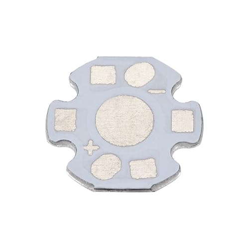 sourcing map 50 Stück Aluminium Grundplatte Platine LED Kühlkörper 16mm 2 Stift Weiß für DIY 1W 3W RGB COB LED Chips Lampenperlen sourcing map 50 Stück Aluminium Grundplatte Platine LED Kühlkörper 16mm 2 Stift Weiß für DIY 1W 3W RGB COB LED Chips Lampenperlen von sourcing map