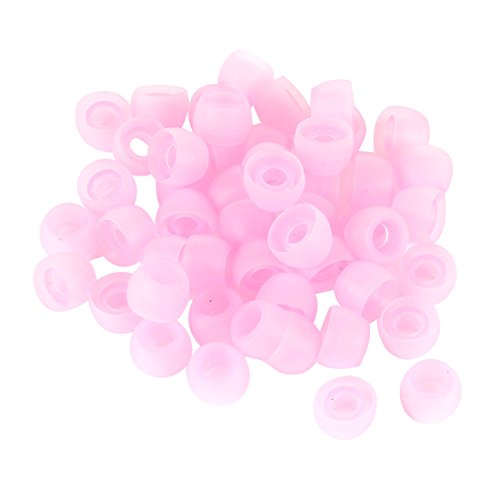 sourcing map 50 stücke Rosa Kopfhörer Kappen SilikonPads Tip Abdeckungs Werkzeug de de von sourcing map
