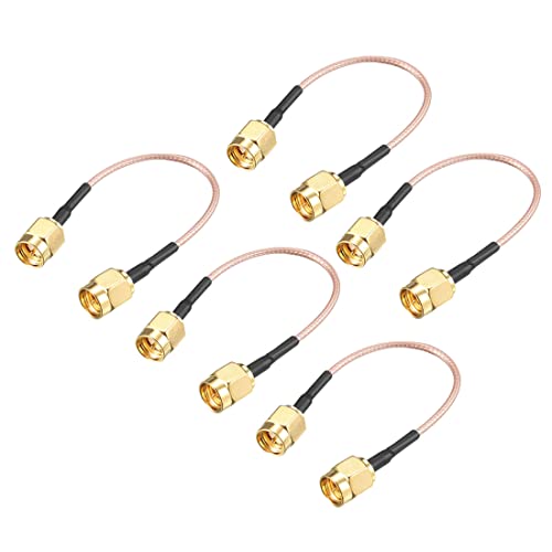 sourcing map 5stk. Verlustarm RF Koaxialkabel Draht RG-178 SMA Stecher auf SMA Stecker 10cm sourcing map 5stk. Verlustarm RF Koaxialkabel Draht RG-178 SMA Stecher auf SMA Stecker 10cm von sourcing map