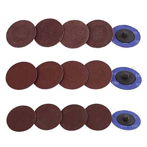 sourcing map 60 Stk. 2 Zoll Schleifscheiben Klett-Schleifpapier Rollensperre Scheibenpads Schleifmittel 60 120 240 Körnung sourcing map 60 Stk. 2 Zoll Schleifscheiben Klett-Schleifpapier Rollensperre Scheibenpads Schleifmittel 60 120 240 Körnung von sourcing map