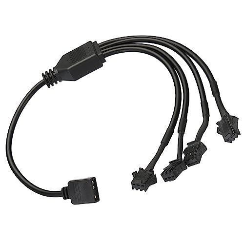 sourcing map ARGB Verteiler 5V 3Pin an SM 3Pin Buchsen Verlängerung Kabel Adapter Anschluss Ansprechbar für PC Lüfterleistung Computergehäuse Hauptplatine 1 bis 4 Stil sourcing map ARGB Verteiler 5V 3Pin an SM 3Pin Buchsen Verlängerung Kabel Adapter Anschluss Ansprechbar für PC Lüfterleistung Computergehäuse Hauptplatine 1 bis 4 Stil von sourcing map