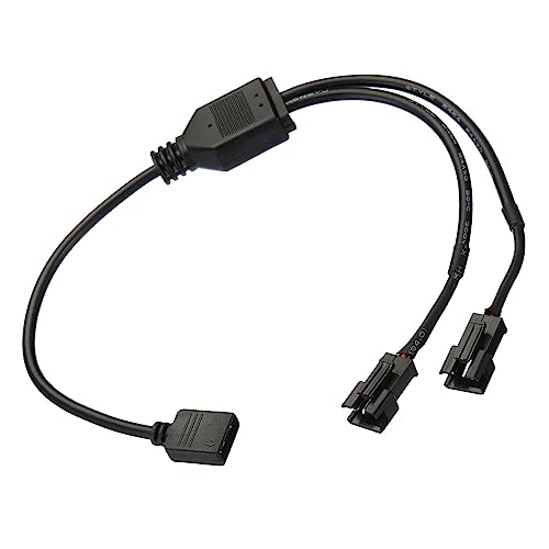 sourcing map ARGB Verteiler 5V 3Pin an SM 3Pin Stecker Verlängerung Kabel Adapter Anschluss Ansprechbar für PC Lüfterleistung Computergehäuse Hauptplatine 1 bis 2 Stil sourcing map ARGB Verteiler 5V 3Pin an SM 3Pin Stecker Verlängerung Kabel Adapter Anschluss Ansprechbar für PC Lüfterleistung Computergehäuse Hauptplatine 1 bis 2 Stil von sourcing map