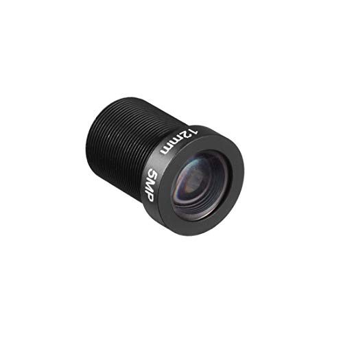 sourcing map CCTV Kameraobjektiv Linse Weitwinkel 12mm 5MP F2.0 FPV für CCD Kamera von sourcing map