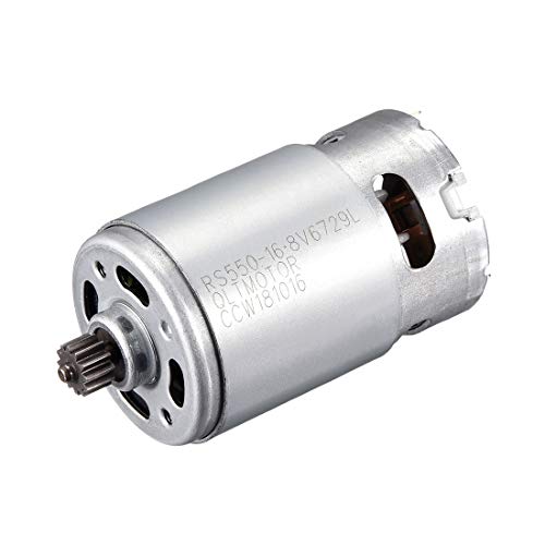 sourcing map DC 16,8V 23000 U/Min Elektrischer Getriebemotor 12 Zähne für Akkuschrauber von sourcing map