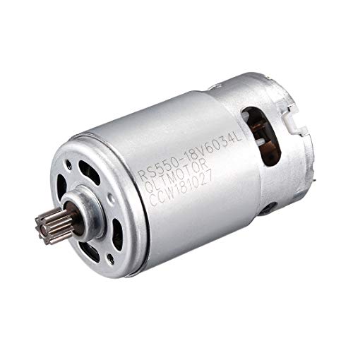 sourcing map DC 18V 19500 U/Min Elektrischer Getriebemotor 9 Zähne für Screwdrive von sourcing map
