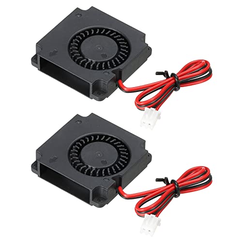sourcing map DC Bürstenloser Lüfter-Kühler 4010 40 x 40 x 10 mm DC24 V 0,08 A für Laptop CPU GPU Grafikkarte 3D-Drucker 2 Stück von sourcing map