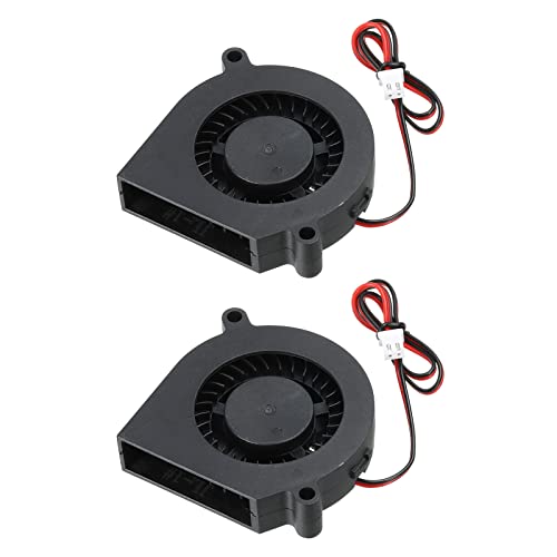 sourcing map DC Bürstenloser Lüfter-Kühler 6015 60 x 60 x 15 mm DC24 V 0,15 A für Laptop CPU GPU Grafikkarte 3D-Drucker 2 Stück von sourcing map