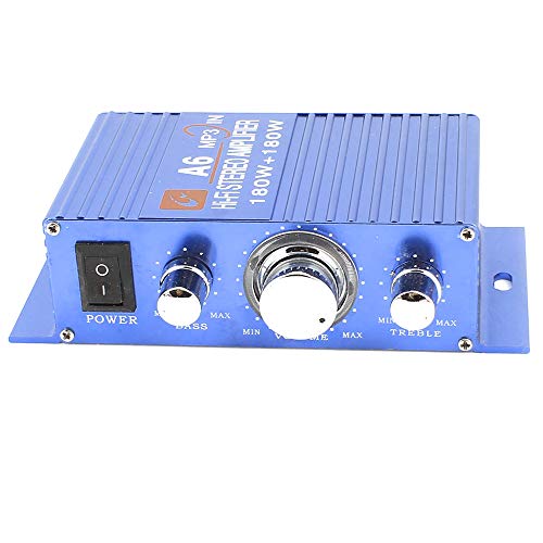 sourcing map Dc 12V 180W Auto Blau Aluminium HiFi Stereo Audio Endstufe Verstärker sourcing map Dc 12V 180W Auto Blau Aluminium HiFi Stereo Audio Endstufe Verstärker von sourcing map