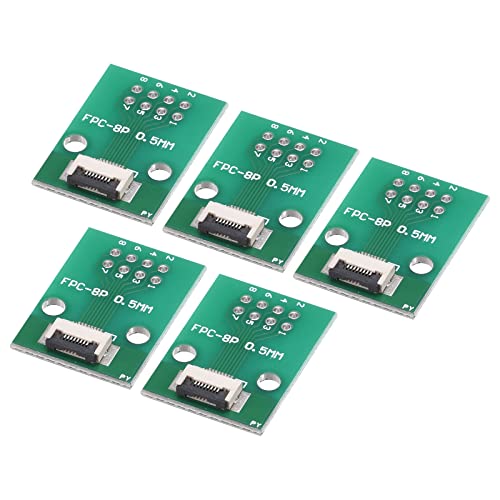 sourcing map FPC FFC PCB Konverterplatine 8P 0,5 mm auf Buchsenseite, Rückseite 1,0 mm auf DIP 2,54 mm für LCD 3D Drucker Kamera DVD TV Laptop Audio 5 Stück sourcing map FPC FFC PCB Konverterplatine 8P 0,5 mm auf Buchsenseite, Rückseite 1,0 mm auf DIP 2,54 mm für LCD 3D Drucker Kamera DVD TV Laptop Audio 5 Stück von sourcing map