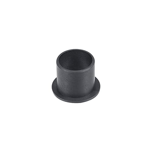 sourcing map Geflanschte Ärmel Gleitlager 20mm Bohrung 23mm Außendurchm. 21mm Länge POM Ummantelte Ölfreie Buchsen Schwarz von sourcing map